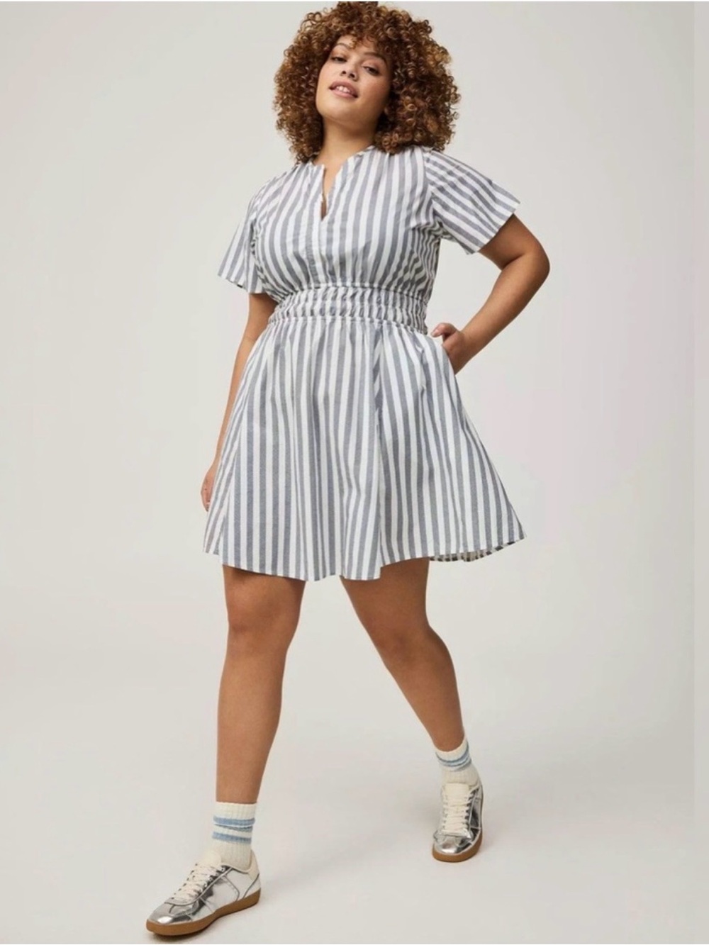 NWT Torrid Mini Flutter Sleeve Dress